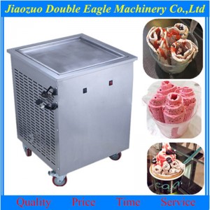 fried roll ice cream machine/ pan fry ice cream machine