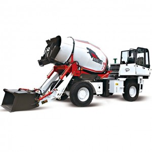 3m3 new cheap price small concrete mixer machine mobile self loading concrete mixer truck price