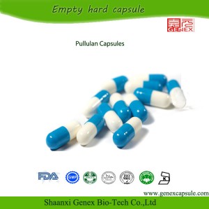 Organic Vegetarian Capsule Pullulan Capsule